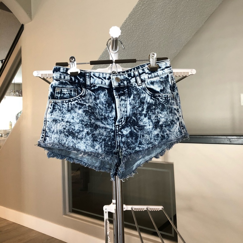 Topshop jean shorts
